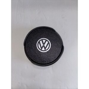 Vintage VW Logo Volkswagen Coaster Set Holder With 6 Coasters